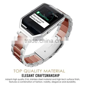 Milanese Loop Bracelet Wrist Band for Fitbit Blaze thumbnail-1