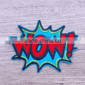 Custom Wholesale Brands High Quality 3D Embroidery Patch for Clothing thumbnail-6