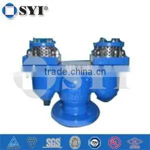 Automatic Double Orifice Flange Ductile Cast Iron Air Release Valve thumbnail-1