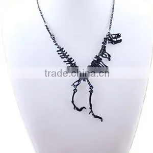 2016 New Design Vintage Europe Fashion Jewelry Dinosaur Necklace thumbnail-5