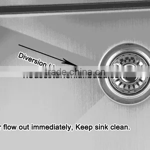 16 Gague 18 Gague Stainless Steel Undermount Rectangular Single Bowl Kitchen Sink thumbnail-5