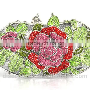 Peacock Love Latest Ladies Clutch Purse India Clutch Bag for Wedding /evening Party thumbnail-3