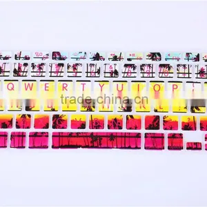 Colorful Silicone Keyboard Skin Cover for Macbook Pro 13" 15" 17" Universal thumbnail-3