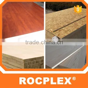 Wood Grain Color Melamine Paper Coated Plywood for Decorate thumbnail-1
