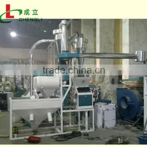 Wheat Flour Mill Milling Machines , Self-feeding Roller Maize Corn Flour Mill,grain Mills for Sale thumbnail-1
