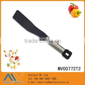 NYLON SILICONE HIGH HEAT RESISTANT COOKING STAINLESS HANDLE SLOTTED TURNER SLICE thumbnail-3