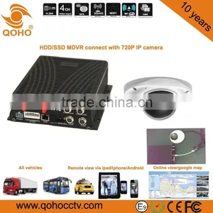Vehicle HDD Mobile DVR With 4D1 2CIF 4HD1 G-sensor GPS 3G 4G thumbnail-4
