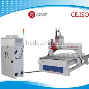 Jinan 4Axis ATC CNC Router 1325 CNC Router CNC Engraving Machine Wood Working Machinery for Sale thumbnail-1