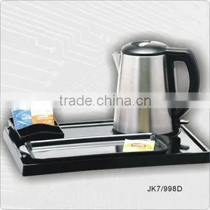 JK-7 Stainles Steel Eletric Kettle 1.L for Hotel thumbnail-1