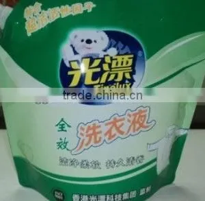 Liquid Detergent Standing Pouch With Handle and Spout thumbnail-1