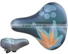 Hot Sale High Quality Wholesale Price Durable Leather Bicycle Saddles Bicycle Parts thumbnail-1