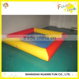 2015 China Best Quality Cheap Blue Inflatable Water Pool Square Swimming Pool for Water Balls for Kids Playing for Sale thumbnail-3