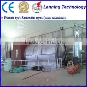 2016 Automatic New Gereation High Oil Output Waste Tire Recycling to Oil Plant thumbnail-1
