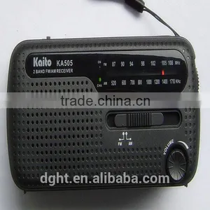 Solar Radio LED Flashlight Portable Radio thumbnail-1