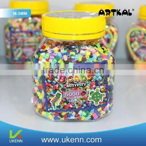 Artkal Perler Beads Fuse Beads M-3MMassorted Wooden Bead Baby Pacifier Holder Chain thumbnail-1