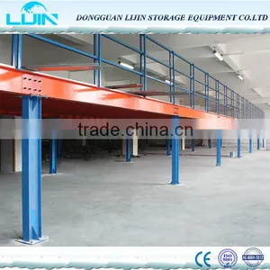 Customized Warehouse Storage Steel Metal Mezzanine Rack Floor thumbnail-2