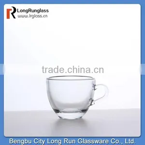 LongRun 2.6oz Top Grade Exquisite Crystal Glass Teacup ,coffee Mug,wholesale thumbnail-2