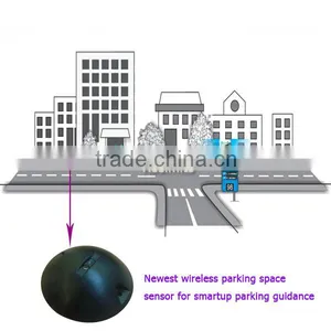 Newest Wireless Parking Space Sensor for Smartup Parking Guidance System thumbnail-1