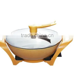 Die-cast Aluminum 30cm-34cm Multifunctiona Electric Skillet Pan thumbnail-1