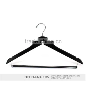 Natural Wooden Clips Garment Hotel Anti Theft Ring Wood Hospitality Coat Hanger thumbnail-6