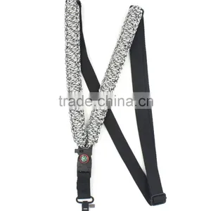 550 Paracord Rifle Sling, One Point Paracord Rifle Sling, Fire Starter Buckle Sling thumbnail-1