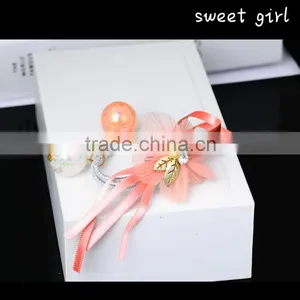 Square Crystal Ponytail Holder Rhinestone Elastic Hair Rope F109 thumbnail-2
