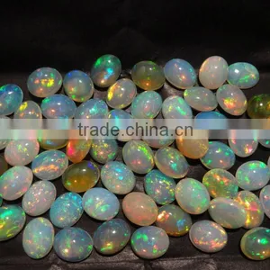 Ethiopian Opal, Natural Opal CABOCHONS " Honey Comb Pattern" "AAA+++ Quality thumbnail-1