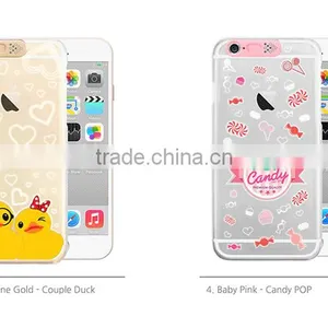 Korean Popular Fresh Meat Led Phone Case Lighting Led for Iphone Case thumbnail-5