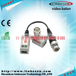 Passive Single Channel Video Balun HD CCTV Via Twisted Pairs Transmitter thumbnail-1