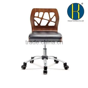 Modern Plywood Design Living Room Chair, Computer Chair With Web Design Back Rest thumbnail-1