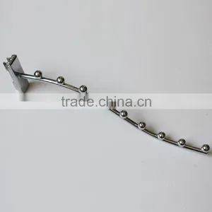 Factory Metal Display Hook for Supermarket ,shelf With 9 Beads thumbnail-2
