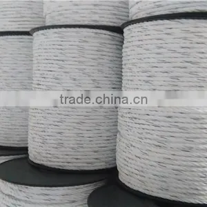 Conductive Electric Fence Poly Rope With HDPE and Stainless Steel Wire thumbnail-5