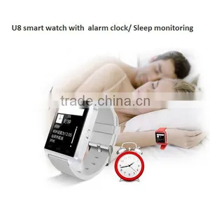 Online Shopping Waterproof Silicone Charm u8 Smart Watch 2015 Alarm Charm Cricket Bracelet Phone With Power Bracelet thumbnail-1