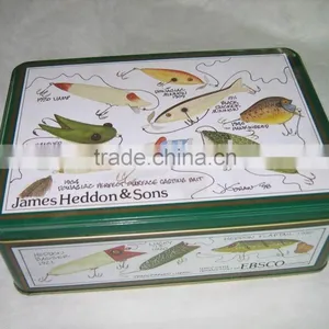 Cookie Tin Can, Biscuit Case, Chocolate Tin Box thumbnail-1