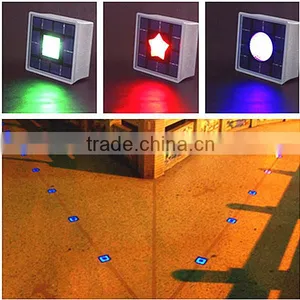 Waterproof ABS+Glass Fibre Led Solar Paver Underground Light thumbnail-6