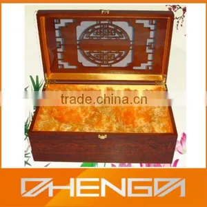 Hot!!! Customized Design Fabric Silk China Manufacturer Tea Box For VIP Gift(ZDW13-022) thumbnail-1