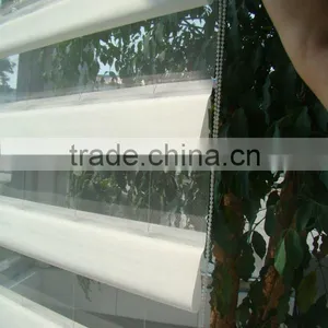 100% Polyester Peacock Blinds / Double Layer Blinds / Roman Blinds thumbnail-1