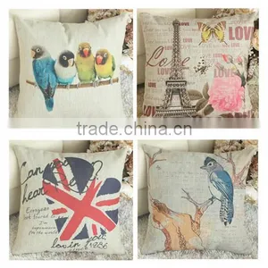 China Supplier Home Textile Cushion Cover Linen thumbnail-1