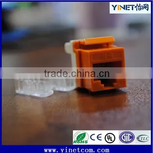 CAT 6 Unshielded RJ45 Keystone Jack Moudle thumbnail-1