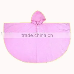 Fashionable Plastic Kids/children Rain Poncho thumbnail-1