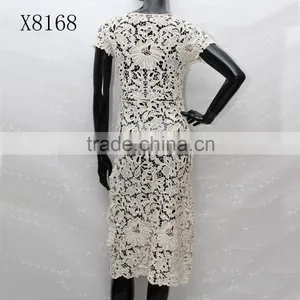 New Design Women Mini Lace Dress Sexy Plus Size Fashion Fall Dresses thumbnail-2