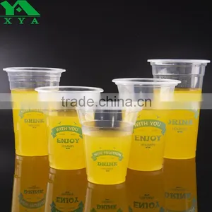 200ml Logo Printed Disposable Plastic Cups thumbnail-1