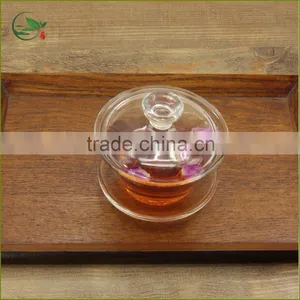 Heat-resistant Clear Glass Gaiwan Modern Sought-afterTeaware thumbnail-5