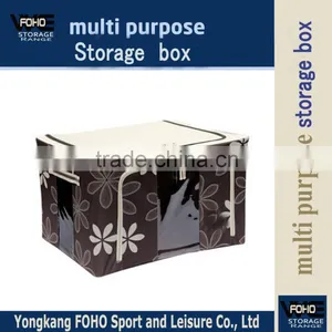 FH-CL0055 Beautiful Flower Pattern Water Proof Foldable Storage Box thumbnail-1