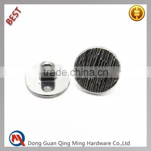 Wholesale Custom Design Cade Clothing Metal Easy Buttons thumbnail-1