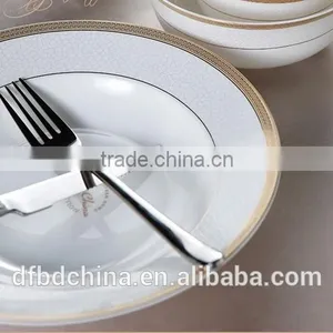 50pcs Bone China Dinner Set /dinnerware Sets/porcelain Dinner Sets thumbnail-2