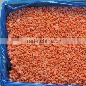 Good Quality 10mm Frozen IQF Red Pepper Dices thumbnail-4