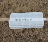 Plastic Fishing Tackle Box Bule Plastic Storage thumbnail-1