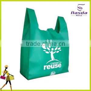 Ultrasonic Non-woven Shopping Bag/promotion Bag/t-shirt Bags thumbnail-2