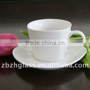 Ceramic Whiteware Coffee Cup thumbnail-1
